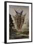 Les Voix du soir-Gustave Moreau-Framed Giclee Print