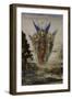 Les Voix du soir-Gustave Moreau-Framed Giclee Print