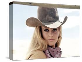 Les Voleurs by Trains THE TRAIN ROBBERS by BurtKennedy with Ann-Margret, 1973 (photo)-null-Stretched Canvas