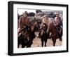 Les Voleurs by Trains THE TRAIN ROBBERS by BurtKennedy with Ben Johnson, Ann-Margret and John Wayne-null-Framed Photo