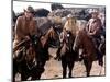 Les Voleurs by Trains THE TRAIN ROBBERS by BurtKennedy with Ben Johnson, Ann-Margret and John Wayne-null-Mounted Photo