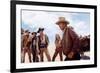 Les Voleurs by Trains THE TRAIN ROBBERS by BurtKennedy with Ben Johnson, Christopher George, Rod Ta-null-Framed Photo