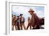 Les Voleurs by Trains THE TRAIN ROBBERS by BurtKennedy with Ben Johnson, Christopher George, Rod Ta-null-Framed Photo