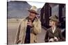 Les Voleurs by Trains THE TRAIN ROBBERS by BurtKennedy with John Wayne and Ann-Margret, 1973 (photo-null-Stretched Canvas