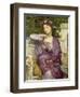 Lesbia with Her Sparrow, 1907-Edward John Poynter-Framed Giclee Print