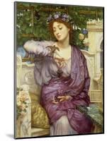 Lesbia with Her Sparrow, 1907-Edward John Poynter-Mounted Giclee Print