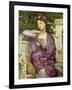 Lesbia with Her Sparrow, 1907-Edward John Poynter-Framed Giclee Print