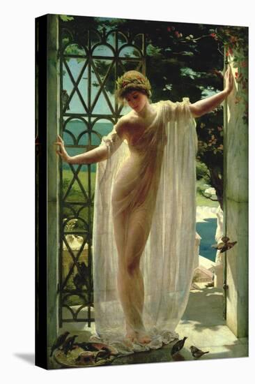 Lesbia-John Reinhard Weguelin-Stretched Canvas