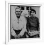 Lesbian Authors Gertrude Stein and Alice B. Toklas with their Poodle Basket II-Carl Mydans-Framed Premium Photographic Print