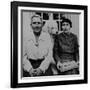 Lesbian Authors Gertrude Stein and Alice B. Toklas with their Poodle Basket II-Carl Mydans-Framed Premium Photographic Print