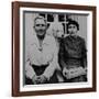 Lesbian Authors Gertrude Stein and Alice B. Toklas with their Poodle Basket II-Carl Mydans-Framed Premium Photographic Print