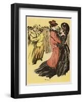 Lesbian Dance Hall Paris-Minartz-Framed Photographic Print