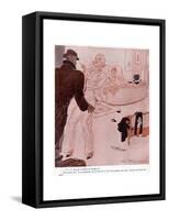 Lesbian, Wife and Maid 1935-Henry Fournier-Framed Stretched Canvas