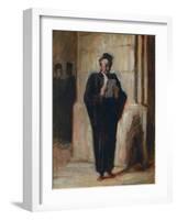 Lesender Advokat-Honoré Daumier-Framed Giclee Print