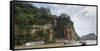 Leshan Giant Buddha, UNESCO World Heritage Site, Leshan, Sichuan Province, China, Asia-Michael Snell-Framed Stretched Canvas