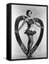 Leslie Caron, Mgm Valentine's Day Pin-Up, Early 1950s-null-Framed Stretched Canvas