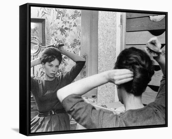 Leslie Caron - The L-Shaped Room-null-Framed Stretched Canvas