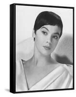 Leslie Caron-null-Framed Stretched Canvas