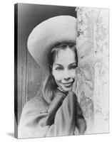 Leslie Caron-null-Stretched Canvas