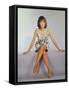 Leslie Caron-null-Framed Stretched Canvas