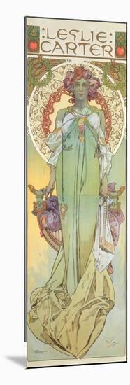 Leslie Carter (1862-1937), 1908-Alphonse Mucha-Mounted Premium Giclee Print