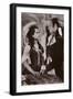 Leslie Howard and Merle Oberon in the Scarlet Pimpernel-null-Framed Photographic Print