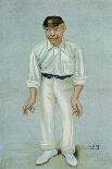 The Demon Bowler, from 'Vanity Fair', 13th July 1878-Leslie Mathew Ward-Stretched Canvas