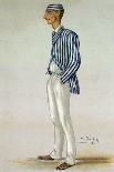 The Demon Bowler, from 'Vanity Fair', 13th July 1878-Leslie Mathew Ward-Laminated Giclee Print