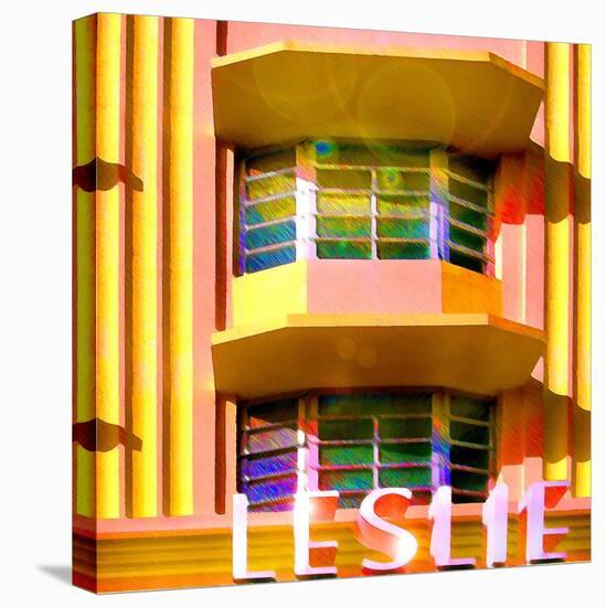 Leslie, Miami-Tosh-Stretched Canvas