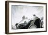 Leslie Pennal, Pioneering Mechanic of the Early Racing Days-Graham Coton-Framed Giclee Print