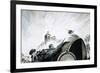 Leslie Pennal, Pioneering Mechanic of the Early Racing Days-Graham Coton-Framed Giclee Print