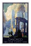 Rockefeller Center, New York-Leslie Ragan-Art Print