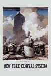 New York Central System, Along the Water Level Route-Leslie Ragan-Art Print
