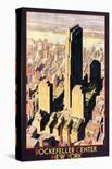 Rockefeller Center, New York-Leslie Ragan-Framed Art Print