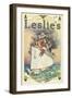 Leslie's, Father Christmas Santa Claus Ships Cruises Magazine, USA, 1914-null-Framed Giclee Print