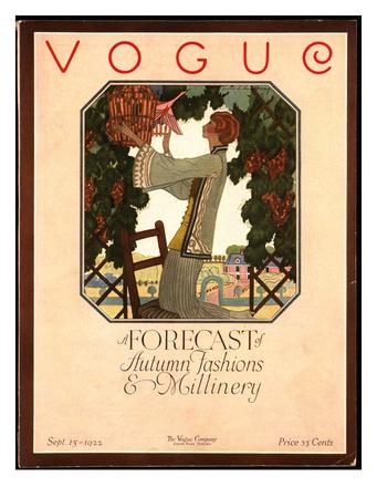 Vogue Cover - September 1922