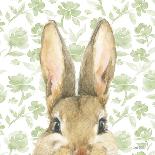 Garden Bunnies VI Green-Leslie Trimbach-Art Print