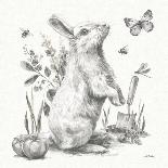 Garden Bunnies VI-Leslie Trimbach-Art Print