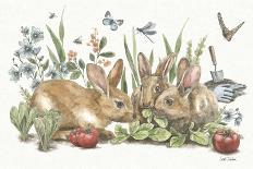 Garden Bunnies VI-Leslie Trimbach-Art Print