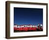 Lesotho Singers Wait to Perform During Ceremonies Held to Commemorate International Aids Day-null-Framed Photographic Print