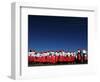 Lesotho Singers Wait to Perform During Ceremonies Held to Commemorate International Aids Day-null-Framed Photographic Print