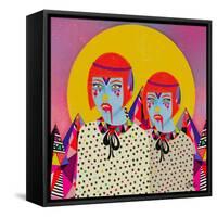 Less Human Everyday-Diela Maharanie-Framed Stretched Canvas