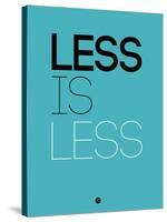 Less Is Less Blue-NaxArt-Stretched Canvas