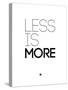 Less Is More White-NaxArt-Stretched Canvas