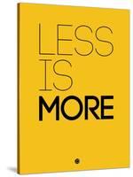 Less Is More Yellow-NaxArt-Stretched Canvas