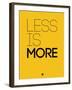 Less Is More Yellow-NaxArt-Framed Art Print