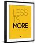 Less Is More Yellow-NaxArt-Framed Art Print