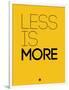 Less Is More Yellow-NaxArt-Framed Art Print