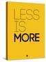 Less Is More Yellow-NaxArt-Stretched Canvas