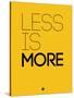 Less Is More Yellow-NaxArt-Stretched Canvas